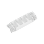 GDS-1010 - Technic Panel Curved 11 x 3 with 2 Pin Holes through Panel Surface