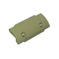 GDS-1011 - Technic Panel Curved 7 x 3 with 2 Pin Holes through Panel Surface