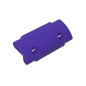 GDS-1011 - Technic Panel Curved 7 x 3 with 2 Pin Holes through Panel Surface
