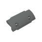 GDS-1011 - Technic Panel Curved 7 x 3 with 2 Pin Holes through Panel Surface