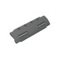 GDS-1012 - Technic Panel Curved 11 x 3 with 10 Pin Holes through Panel Surface