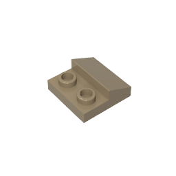 GDS-1013 - Slope 45 2 x 1 with 2/3 Cutout