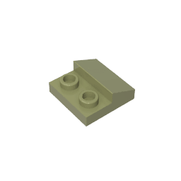 GDS-1013 - Slope 45 2 x 1 with 2/3 Cutout