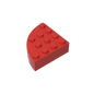 GDS-1014 - Brick Round Corner 4 x 4 Full Brick