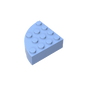 GDS-1014 - Brick Round Corner 4 x 4 Full Brick