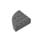 GDS-1014 - Brick Round Corner 4 x 4 Full Brick