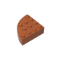 GDS-1014 - Brick Round Corner 4 x 4 Full Brick