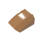 GDS-1015 - Slope Curved 2 x 2 with Lip, No Studs
