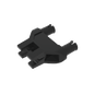 GDS-1032 - Technic Pin Double Triangle 1 x 3 with 2 Clips Completely Round Pinholes