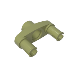 GDS-1035 - Technic Pin Connector 3L with 2 Pins and Center Hole