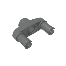 GDS-1035 - Technic Pin Connector 3L with 2 Pins and Center Hole