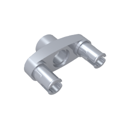 GDS-1035 - Technic Pin Connector 3L with 2 Pins and Center Hole