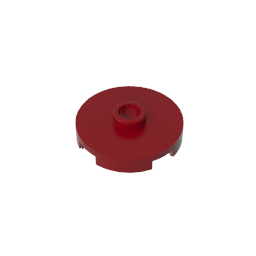 GDS-1041 - Plate Special Round 2 x 2 with Center Stud (Jumper Plate)