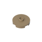 GDS-1041 - Plate Special Round 2 x 2 with Center Stud (Jumper Plate)