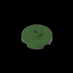 GDS-1041 - Plate Special Round 2 x 2 with Center Stud (Jumper Plate)