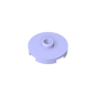 GDS-1041 - Plate Special Round 2 x 2 with Center Stud (Jumper Plate)