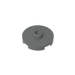 GDS-1041 - Plate Special Round 2 x 2 with Center Stud (Jumper Plate)