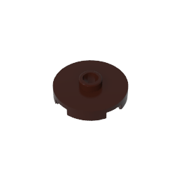 GDS-1041 - Plate Special Round 2 x 2 with Center Stud (Jumper Plate)