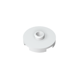 GDS-1041 - Plate Special Round 2 x 2 with Center Stud (Jumper Plate)