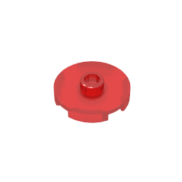 GDS-1041 - Plate Special Round 2 x 2 with Center Stud (Jumper Plate)
