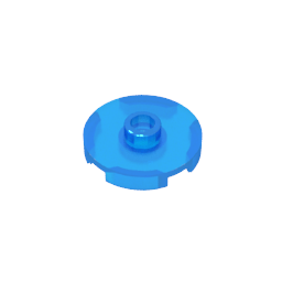 GDS-1041 - Plate Special Round 2 x 2 with Center Stud (Jumper Plate)