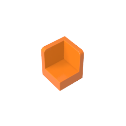 GDS-1043 - Panel 1 x 1 x 1 Corner