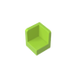 GDS-1043 - Panel 1 x 1 x 1 Corner