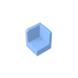 GDS-1043 - Panel 1 x 1 x 1 Corner
