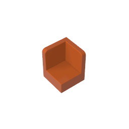 GDS-1043 - Panel 1 x 1 x 1 Corner
