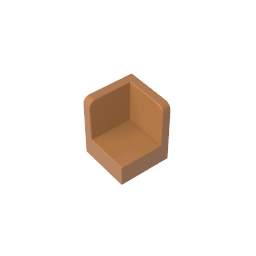 GDS-1043 - Panel 1 x 1 x 1 Corner
