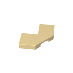 GDS-1044 - Tile Special 2 x 2 Corner with Cut Corner - Facet
