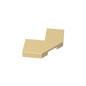 GDS-1044 - Tile Special 2 x 2 Corner with Cut Corner - Facet