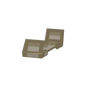 GDS-1044 - Tile Special 2 x 2 Corner with Cut Corner - Facet