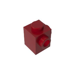 GDS-1046 - Brick Special 1 x 1 with Studs on 2 Adjacent Sides