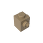 GDS-1046 - Brick Special 1 x 1 with Studs on 2 Adjacent Sides