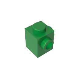GDS-1046 - Brick Special 1 x 1 with Studs on 2 Adjacent Sides
