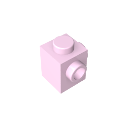 GDS-1046 - Brick Special 1 x 1 with Studs on 2 Adjacent Sides