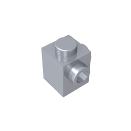 GDS-1046 - Brick Special 1 x 1 with Studs on 2 Adjacent Sides