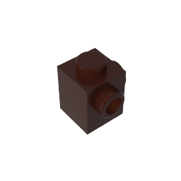 GDS-1046 - Brick Special 1 x 1 with Studs on 2 Adjacent Sides