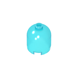 GDS-1049 - Brick Round 2 x 2 x 1 2/3 Dome Top [Undetermined Stud]