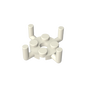 GDS-1050 - Plate Round 2 x 2 with Pin Hole and 4 Arms Up