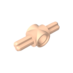 GDS-1051 - Technic Pin Connector Hub with 2 Axles