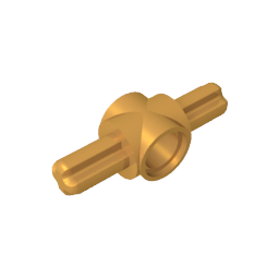 GDS-1051 - Technic Pin Connector Hub with 2 Axles