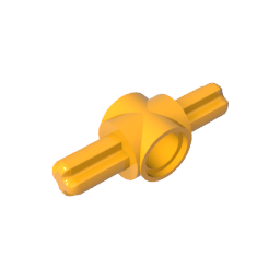 GDS-1051 - Technic Pin Connector Hub with 2 Axles