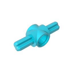 GDS-1051 - Technic Pin Connector Hub with 2 Axles