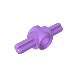 GDS-1051 - Technic Pin Connector Hub with 2 Axles