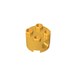 GDS-1054 - Brick Round 2 x 2 with Pin Holes