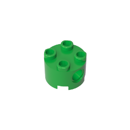 GDS-1054 - Brick Round 2 x 2 with Pin Holes