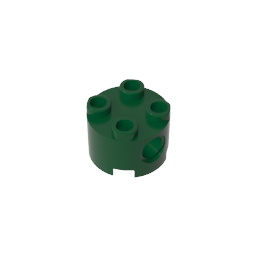 GDS-1054 - Brick Round 2 x 2 with Pin Holes