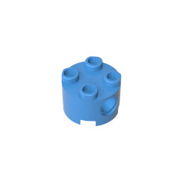 GDS-1054 - Brick Round 2 x 2 with Pin Holes